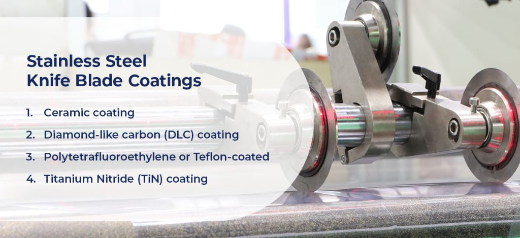 Stainless Steel Knife Blade Coatings